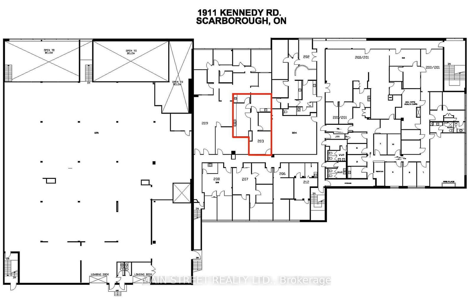 Office at 203- 1911 Kennedy Road, Toronto, ON - Photo 2 - RE/MAX Garden City Realty