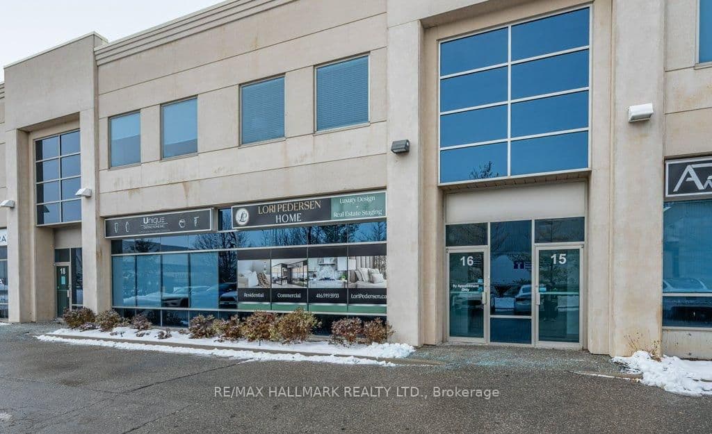 Industrial at 16- 125 Don Hillock Drive, Aurora, ON - Photo 1 - RE/MAX Garden City Realty
