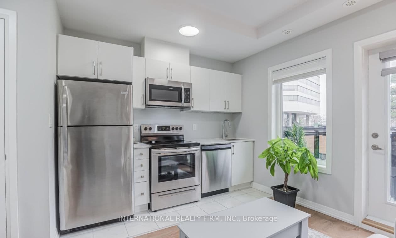 Condo Townhouse at 213- 402 The East Mall, Toronto, ON - Photo 6 - RE/MAX Garden City Realty