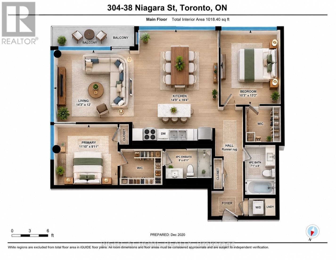 Single Family at 304- 38 Niagara Street, Toronto (Niagara), Ontario - Photo 3 - RE/MAX Garden City Realty