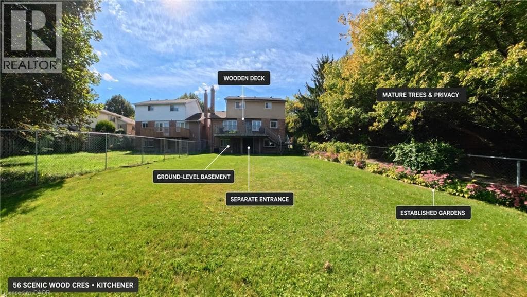 Single Family at 56 SCENIC WOOD Crescent, Kitchener, Ontario - Photo 2 - RE/MAX Garden City Realty