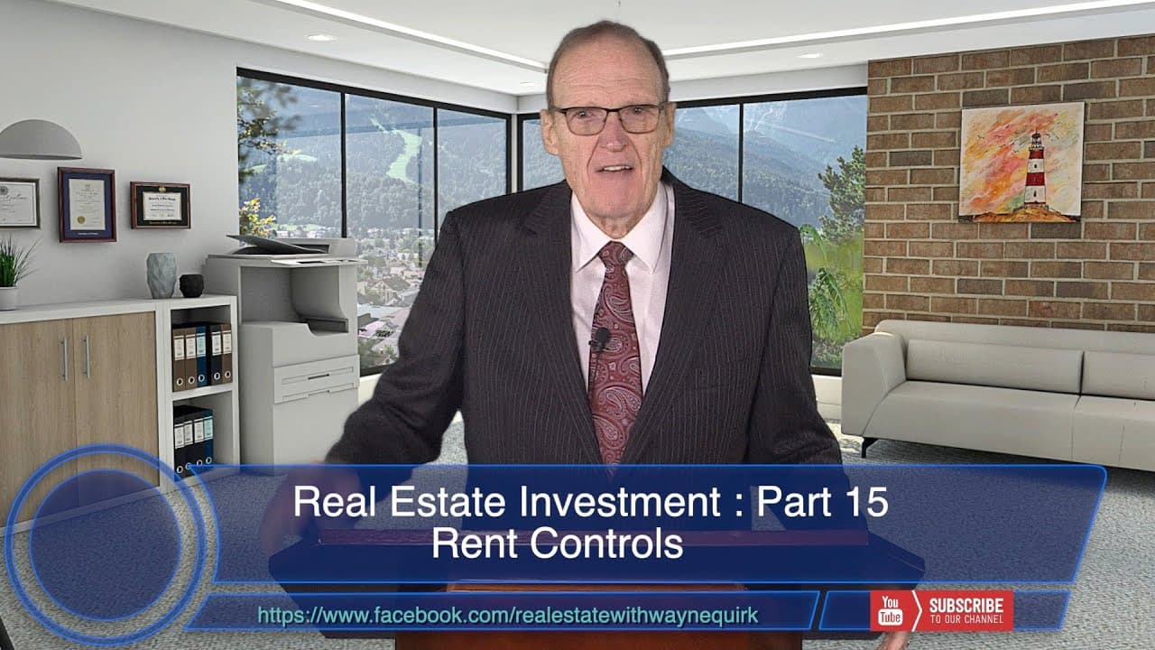 Real Estate Investment EP15 - Rent Control - The Money Machine
