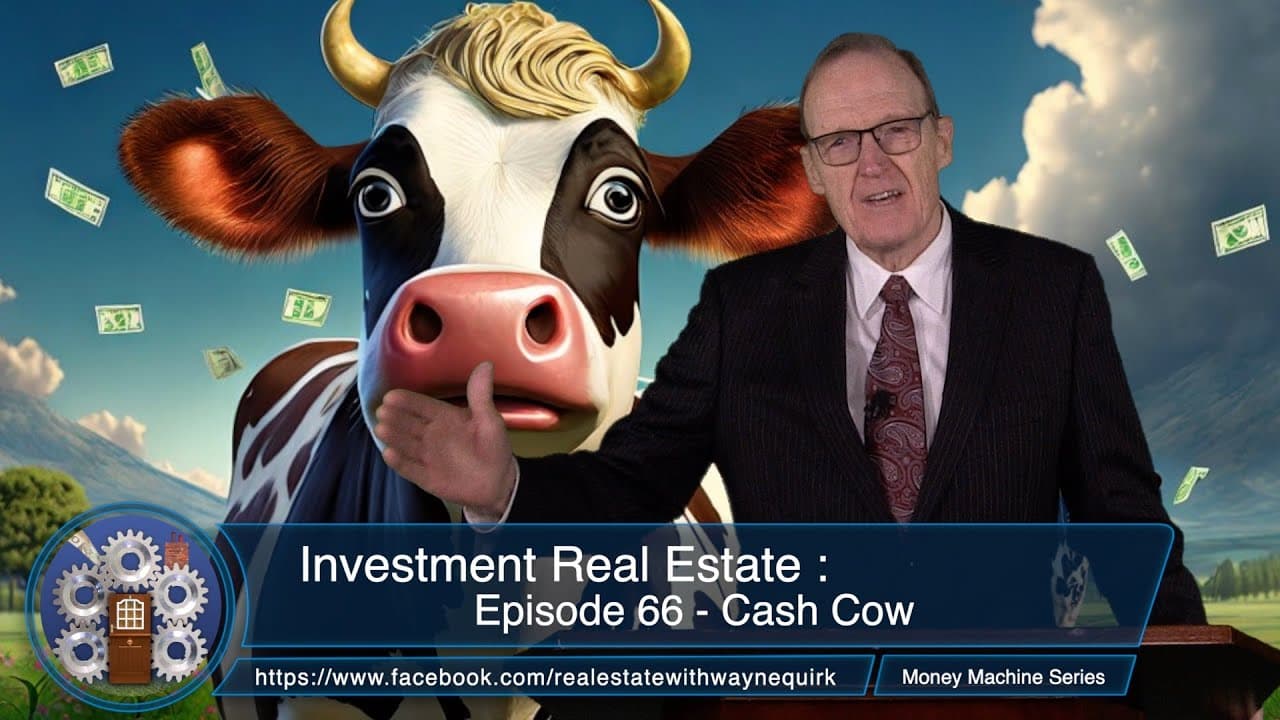 Investment Real Estate - Episode 66 :  Cash Cow  - The Money Machine Series