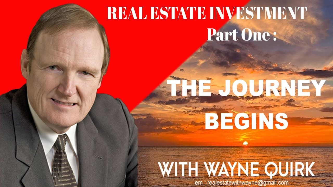 Real Estate Investment Part 1 - The Journey Begins